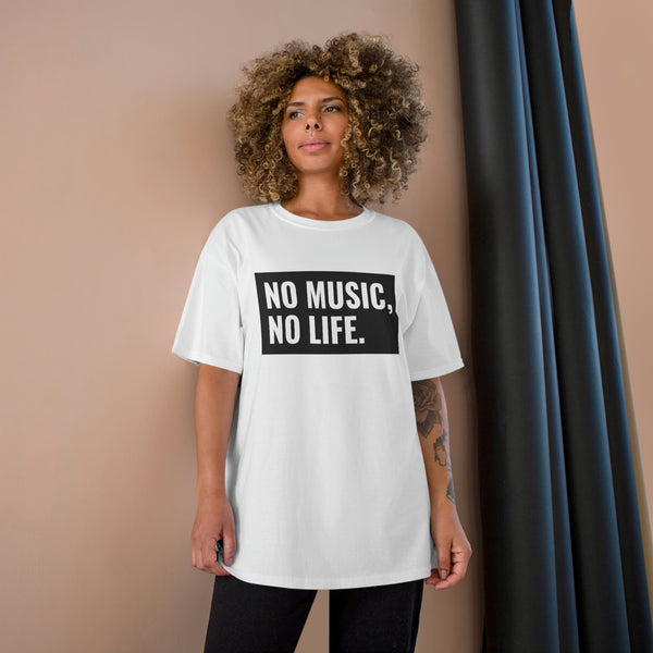 No Music, No Life. - Black